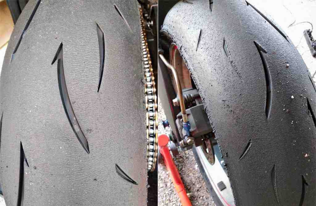 Quelle est l'épaisseur de caoutchouc d'un pneu neuf?