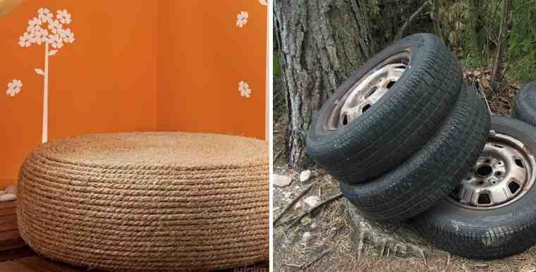Comment réutiliser un pneu?