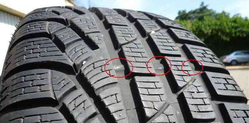 Comment voir l'usure des pneus d'hiver?