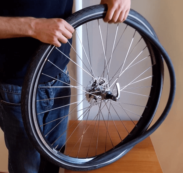 Où jeter les pneus de vélo?