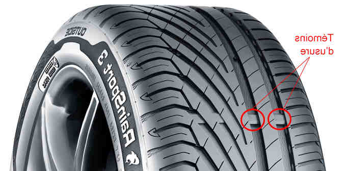 Comment voir l'usure des pneus Michelin ?